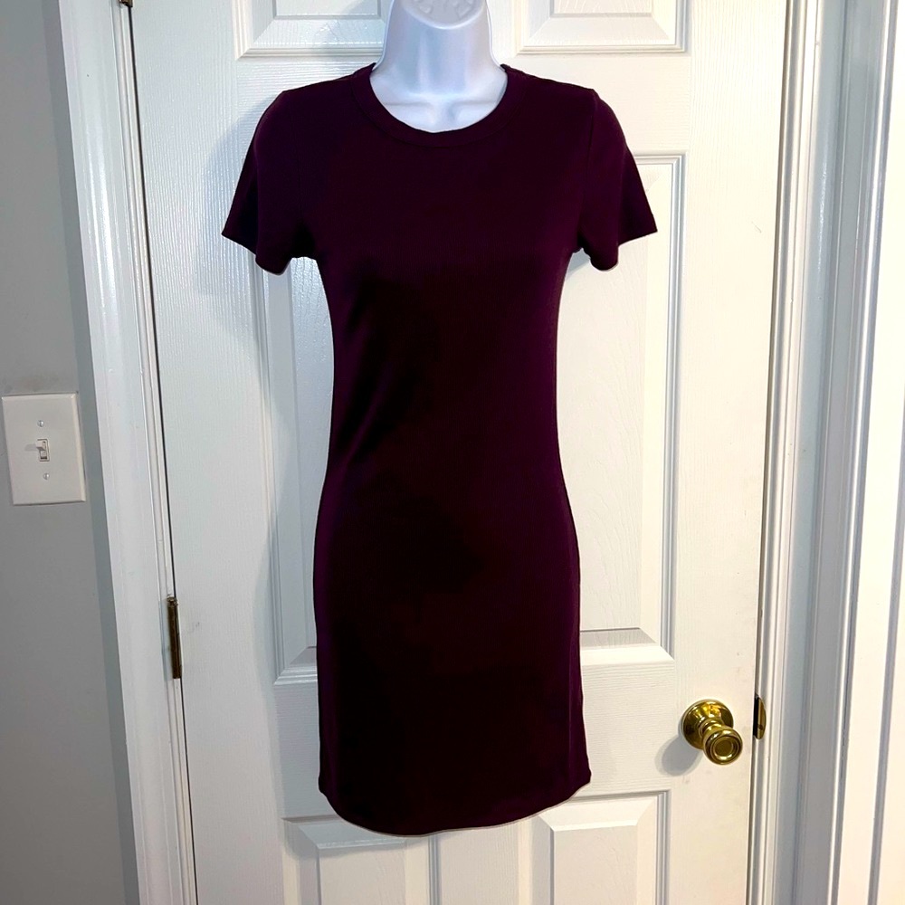 Purple TShirt Dress